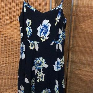 EUC Old Navy a-line floral spaghetti strap dress